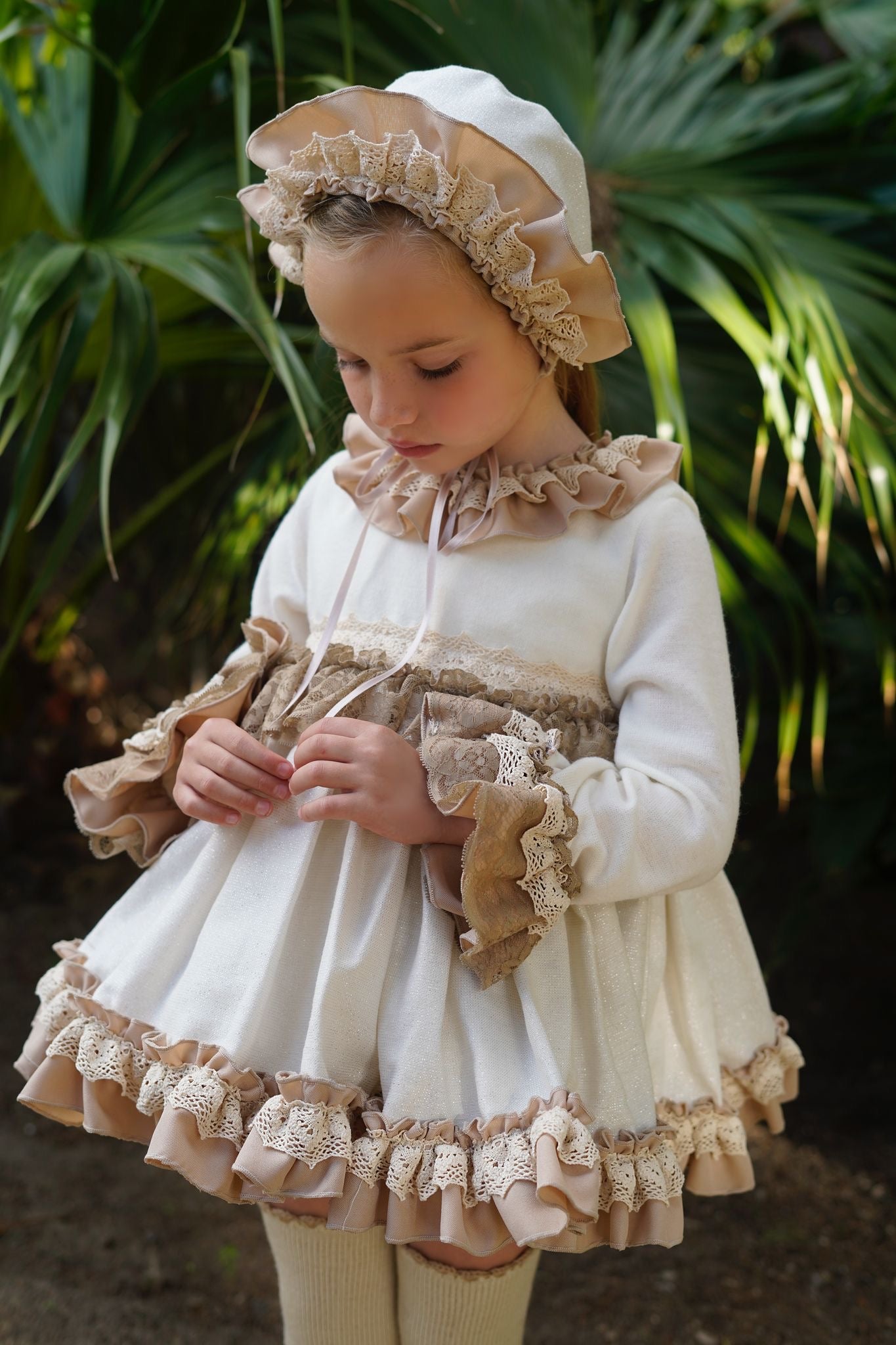 Neutral Knit Dress